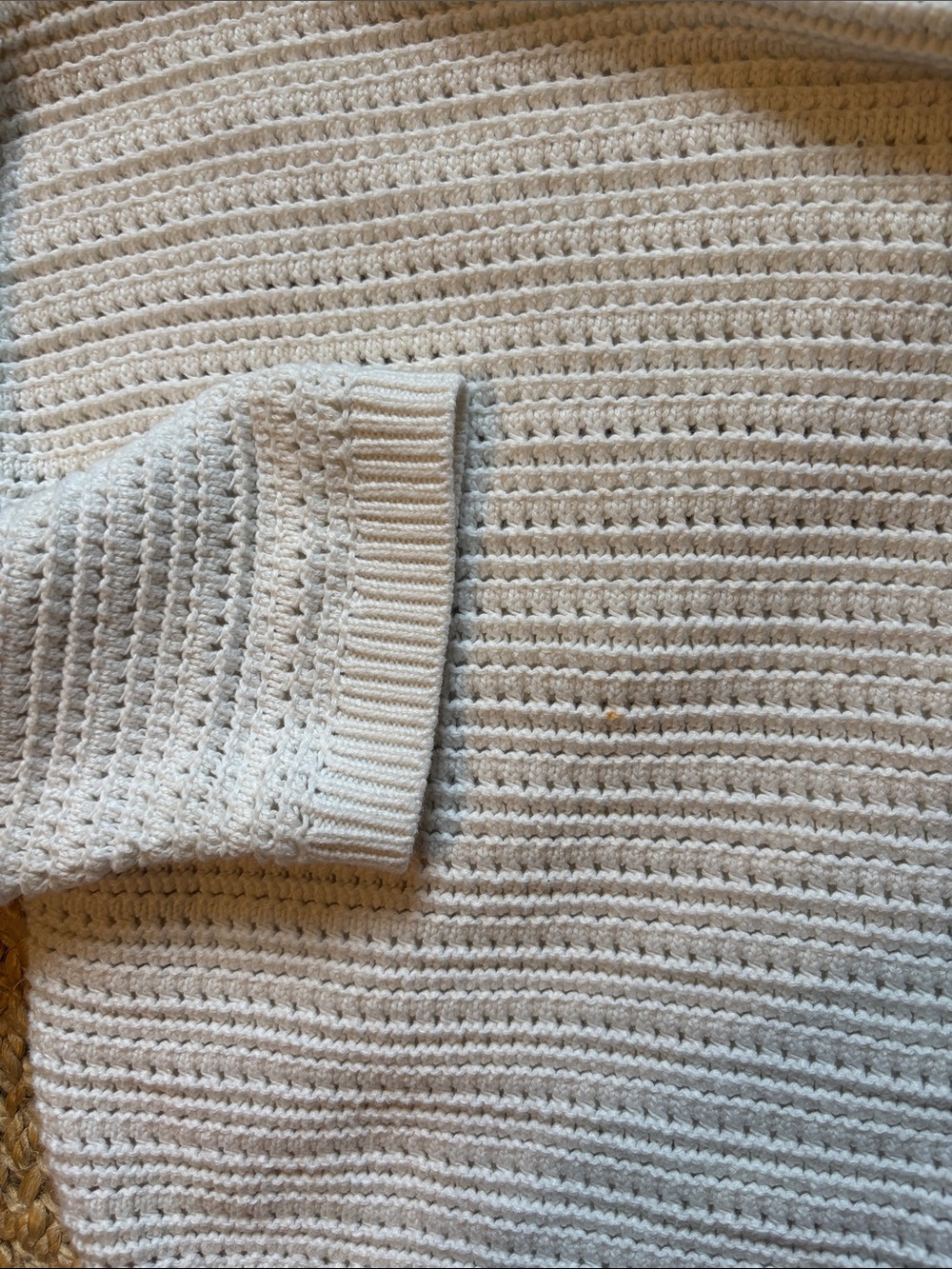 GAP Crochet Boatneck Crop Sweater - Picture 4 of 6